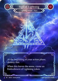 Sigil of Lightning (Marvel) [ROS113] (Rosetta)  Cold Foil-1