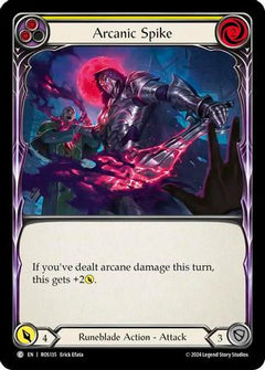 Arcanic Spike (Yellow) [ROS135] (Rosetta)  Rainbow Foil-1