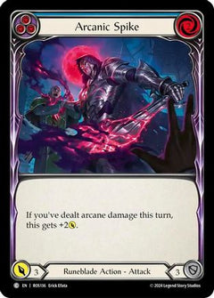 Arcanic Spike (Blue) [ROS136] (Rosetta)  Rainbow Foil-1