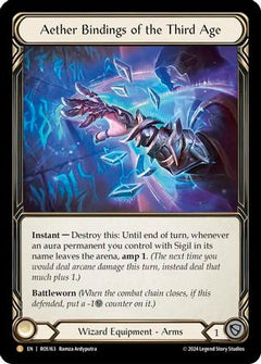 Aether Bindings of the Third Age [ROS163] (Rosetta)  Rainbow Foil-1