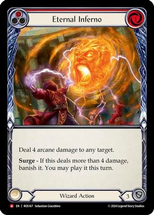 Eternal Inferno [ROS167] (Rosetta)  Rainbow Foil-1
