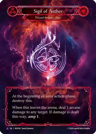 Sigil of Aether (Marvel) [ROS168] (Rosetta)  Cold Foil-1