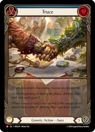 Truce (Extended Art) [ROS219] (Rosetta)  Rainbow Foil-1