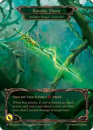 Rosetta Thorn (Marvel) [ROS256] (Rosetta)  Cold Foil-1