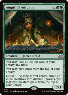 Augur of Autumn [Duskmourn: House of Horror Commander]-1