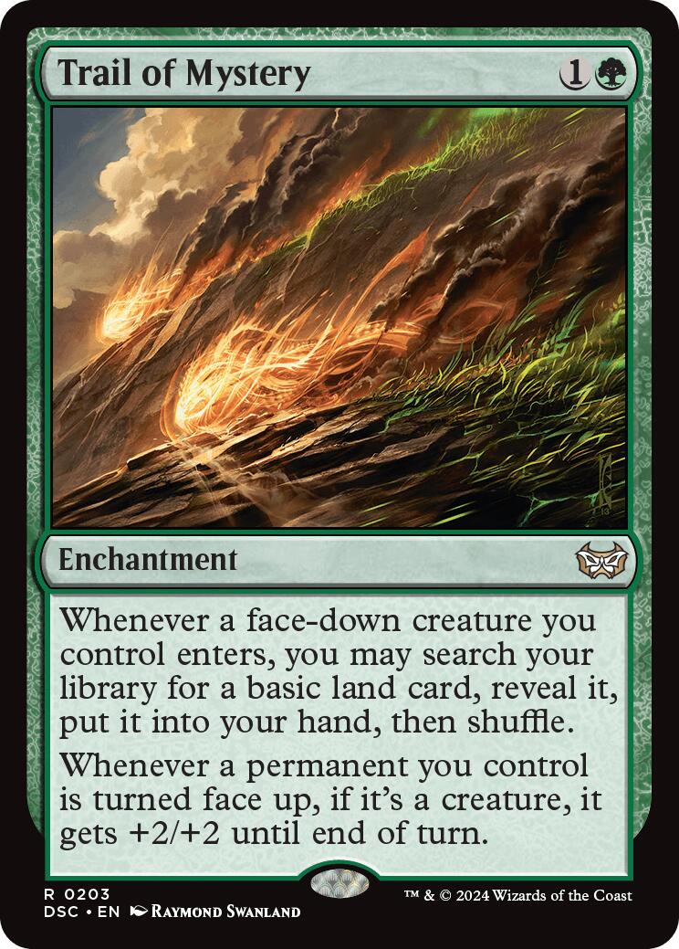 Trail of Mystery [Duskmourn: House of Horror Commander]-1