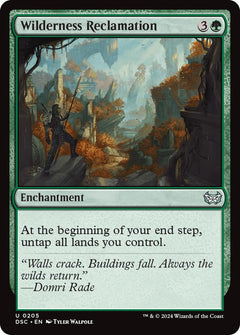 Wilderness Reclamation [Duskmourn: House of Horror Commander]-1
