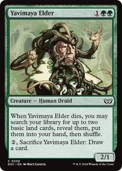 Yavimaya Elder [Duskmourn: House of Horror Commander]-1