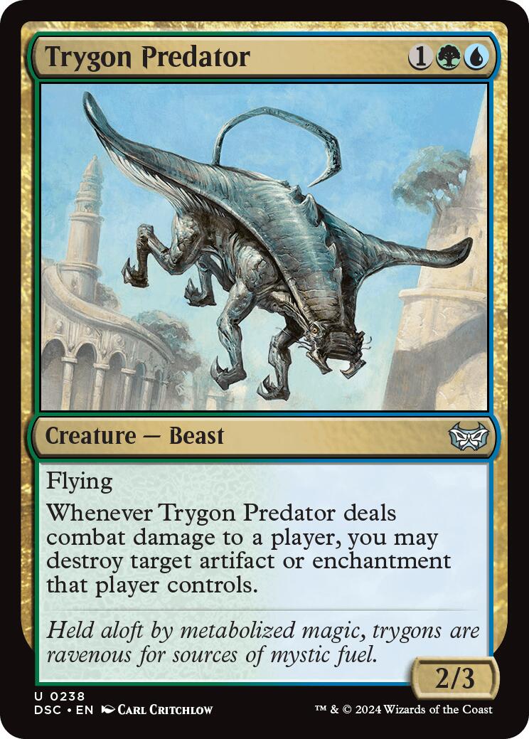 Trygon Predator [Duskmourn: House of Horror Commander]-1