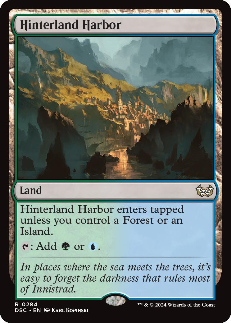 Hinterland Harbor [Duskmourn: House of Horror Commander]-1