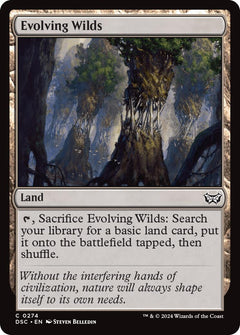Evolving Wilds [Duskmourn: House of Horror Commander]-1