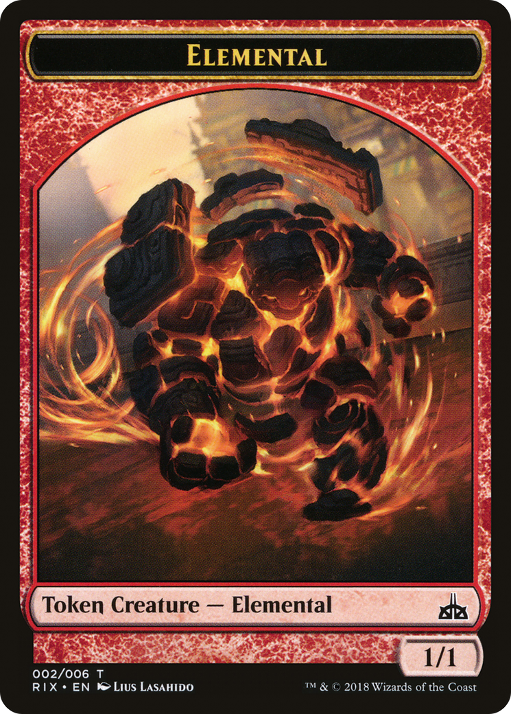 Elemental Token (002/006) [Rivals of Ixalan Tokens]-1