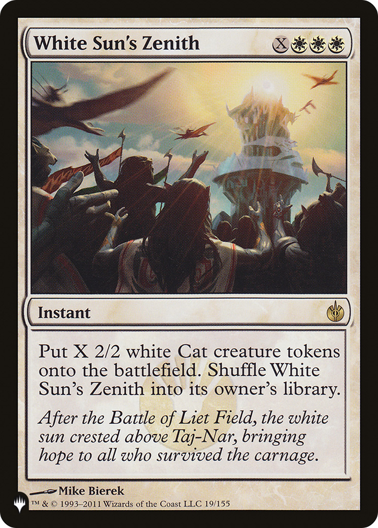 White Sun's Zenith (LIST-MBS-19) - The List-1