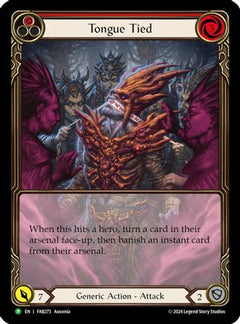 Tongue Tied (Extended Art) [FAB273] (Rosetta)  Rainbow Foil-1