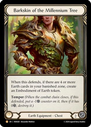 Barkskin of the Millennium Tree [ROS028] (Rosetta)  Rainbow Foil-1