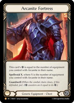 Arcanite Fortress [ROS211] (Rosetta)  Rainbow Foil-1