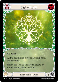 Sigil of Earth (Extended Art) [LGS310] (Promo)  Rainbow Foil-1