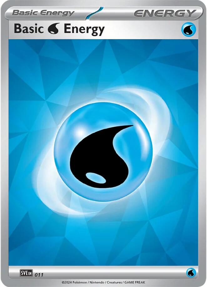 Basic Water Energy (011)(Holo) [Scarlet & Violet: Stellar Crown]-1