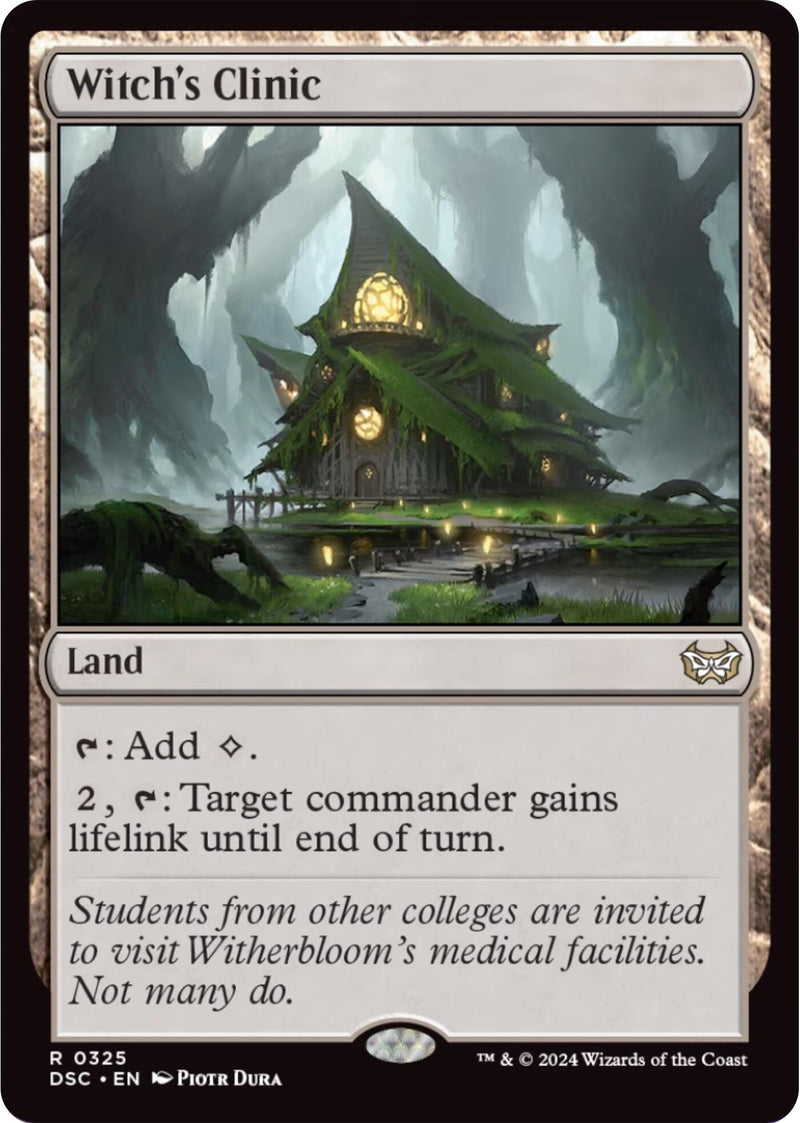 Witch's Clinic [Duskmourn: House of Horror Commander]-1