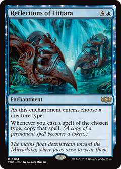 Reflections of Littjara [Tarkir: Dragonstorm Commander]-1