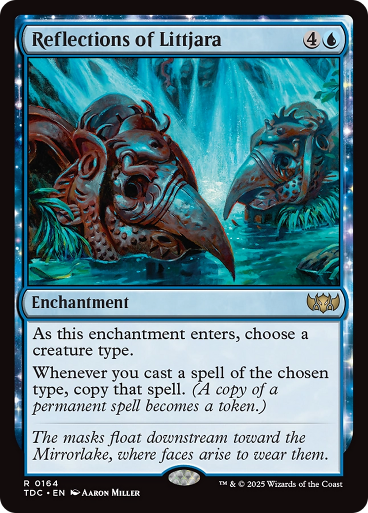 Reflections of Littjara [Tarkir: Dragonstorm Commander]-1