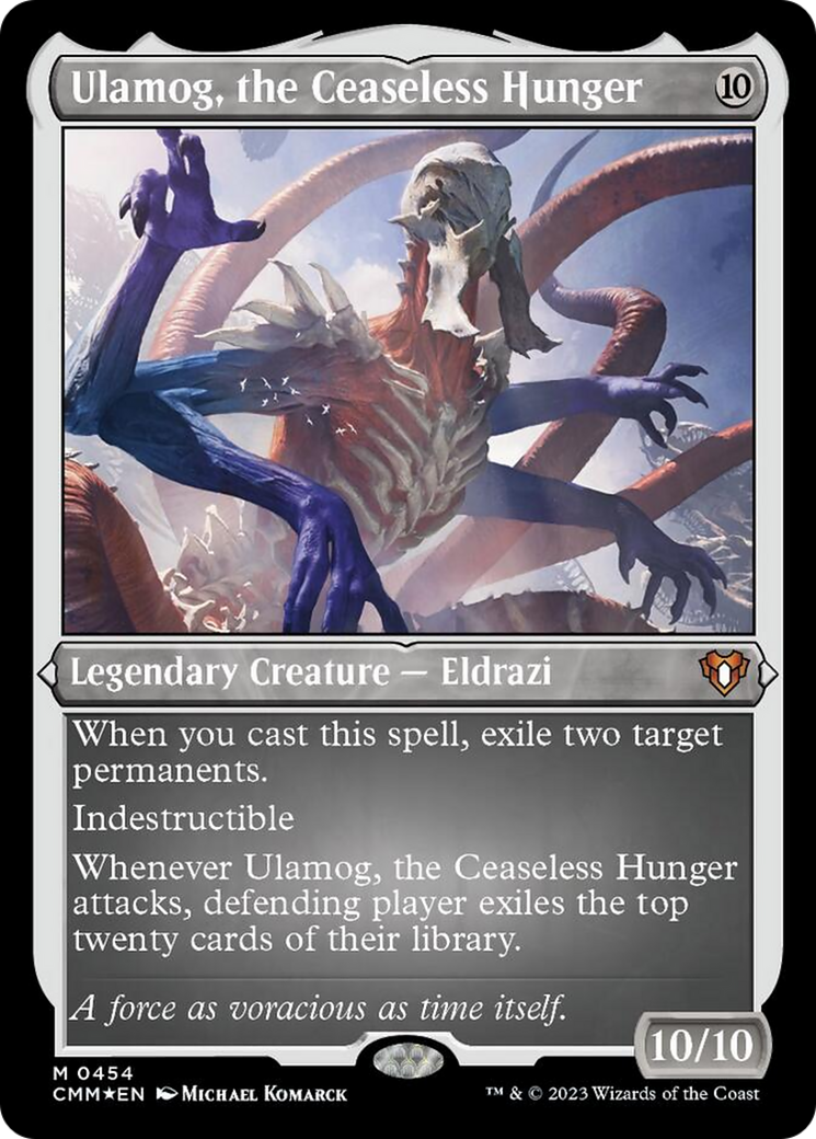 Ulamog, the Ceaseless Hunger (Foil Etched) [Commander Masters]-1