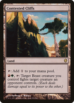 Contested Cliffs [Commander 2013]-1