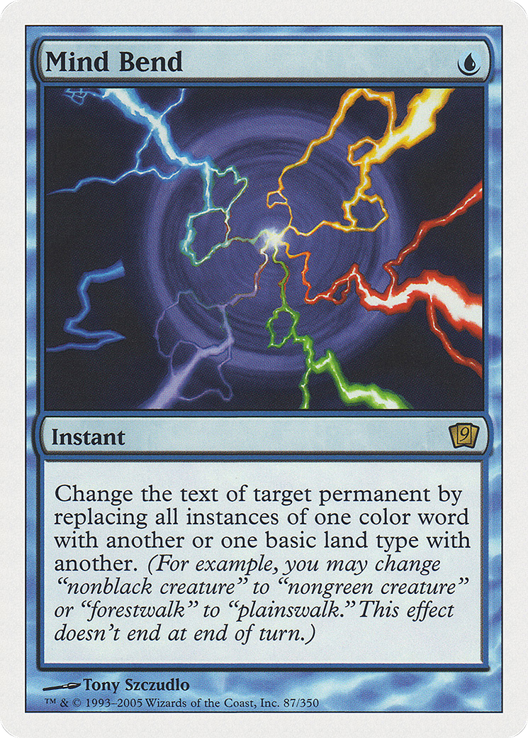Mind Bend (9ED-087) - 9th Edition-1