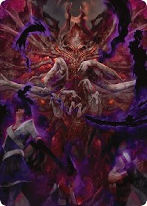 Damnation Art Card [Duskmourn: House of Horror Art Series]-1