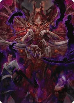 Damnation Art Card [Duskmourn: House of Horror Art Series]-1