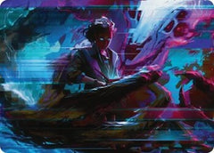 Demonic Counsel Art Card (32/54) [Duskmourn: House of Horror Art Series]-1