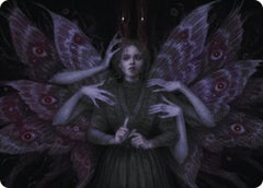 Demonic Counsel Art Card (7/54) [Duskmourn: House of Horror Art Series]-1