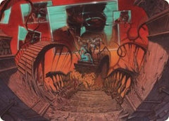 Let's Play a Game Art Card [Duskmourn: House of Horror Art Series]-1