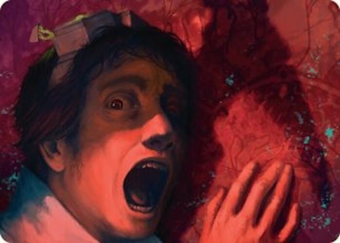 Murder Art Card [Duskmourn: House of Horror Art Series]-2