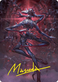 Overlord of the Balemurk Art Card (Gold-Stamped Signature) [Duskmourn: House of Horror Art Series]-2