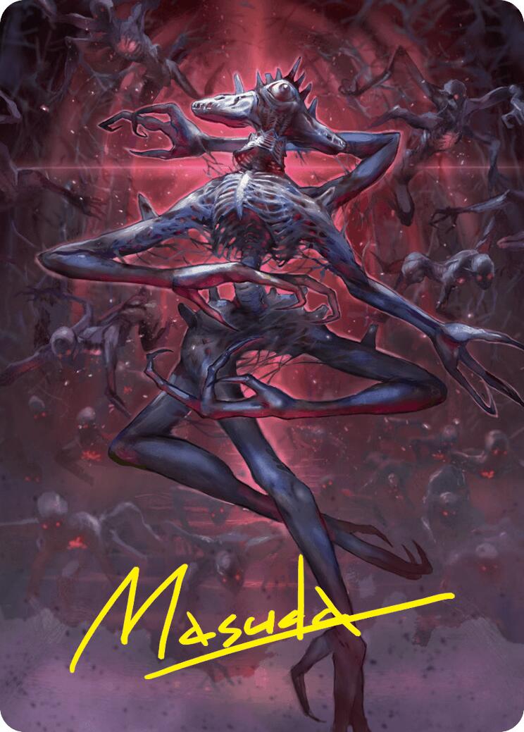 Overlord of the Balemurk Art Card (Gold-Stamped Signature) [Duskmourn: House of Horror Art Series]-2