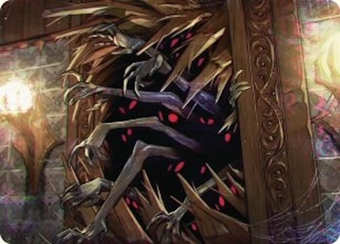 Withering Torment Art Card [Duskmourn: House of Horror Art Series]-1