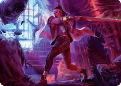 Diversion Specialist Art Card [Duskmourn: House of Horror Art Series]-2