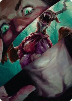 Hauntwoods Shrieker Art Card [Duskmourn: House of Horror Art Series]-1
