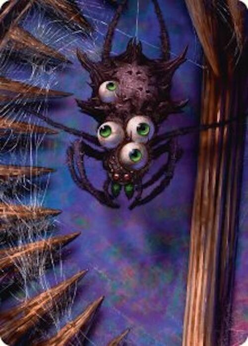 Spider Art Card [Duskmourn: House of Horror Art Series]-1