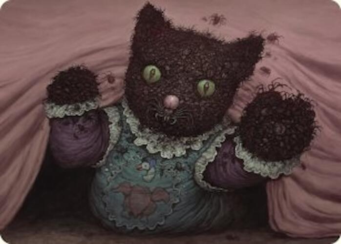 Twitching Doll Art Card [Duskmourn: House of Horror Art Series]-1