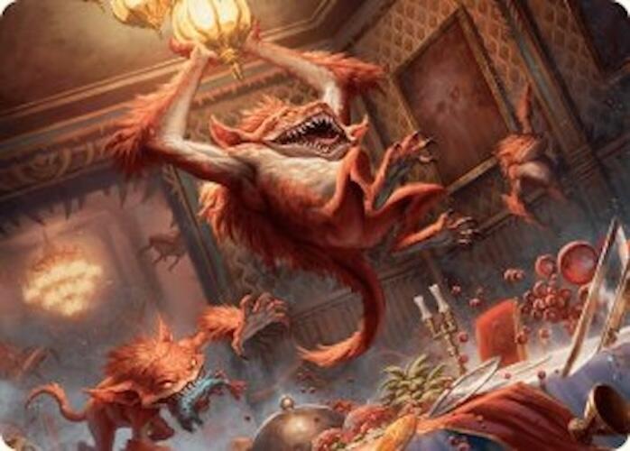 Midnight Mayhem Art Card [Duskmourn: House of Horror Art Series]-1