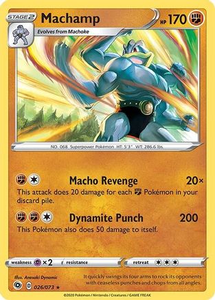 Machamp (26/73) (Intro Deck) [Sword & Shield: Champion's Path]-1