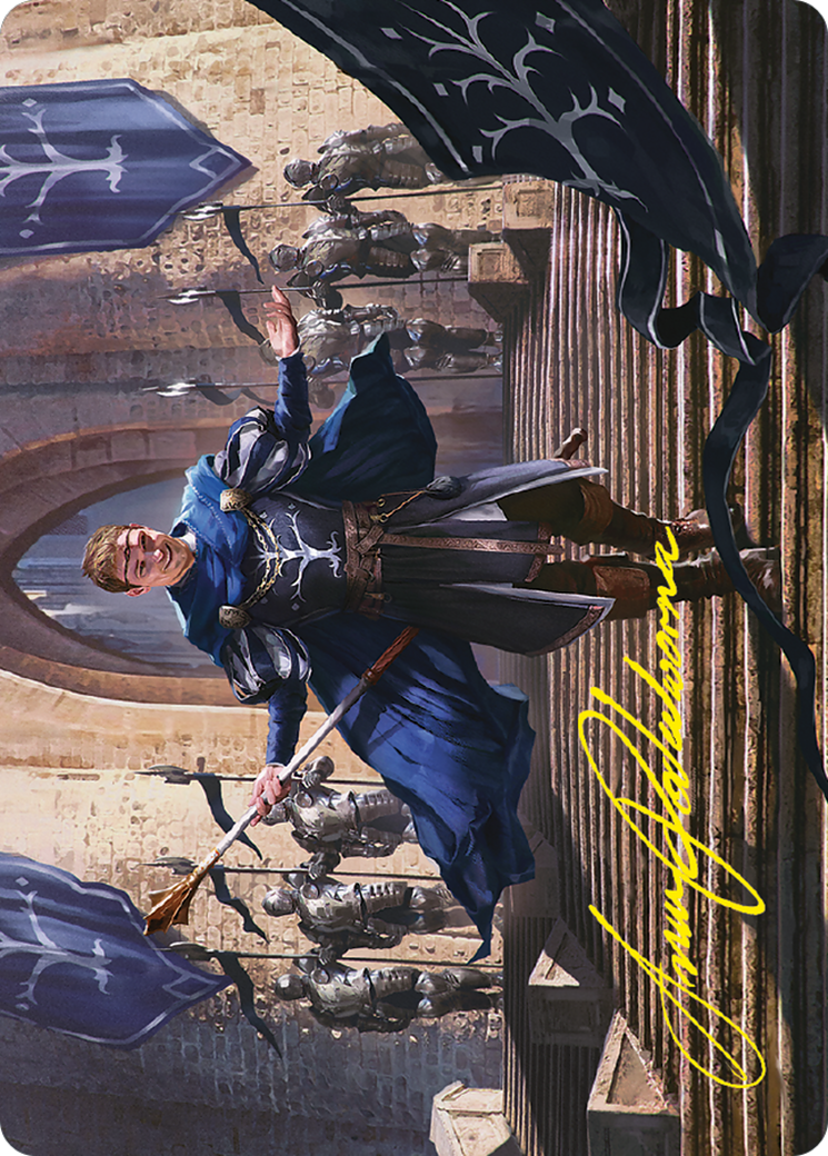 Faramir, Steward of Gondor // Faramir, Steward of Gondor (ALTR-062) - Tales of Middle-earth Art Series (Borderless) Foil-3