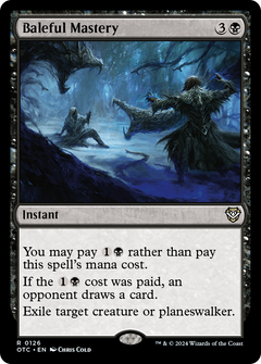 Baleful Mastery [Outlaws of Thunder Junction Commander]-1