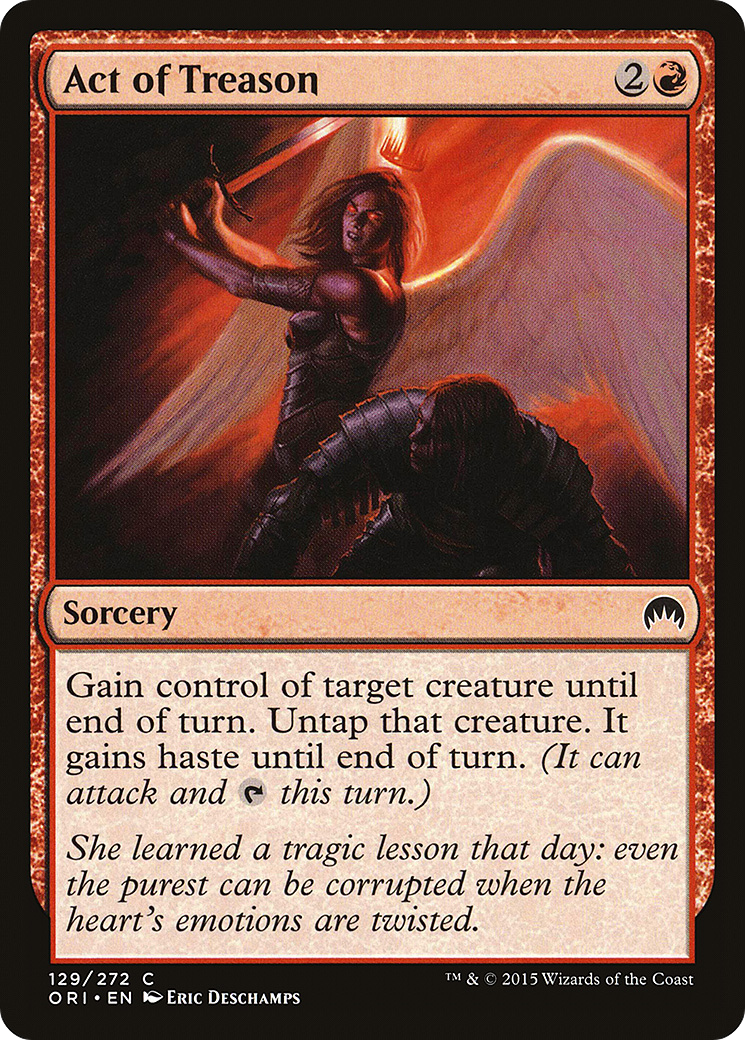 Act of Treason [Magic Origins]-1