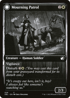 Mourning Patrol // Morning Apparition [Innistrad: Double Feature]-3