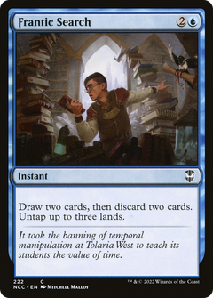 Frantic Search [Streets of New Capenna Commander]-1
