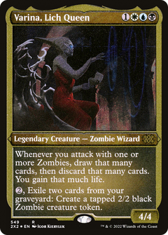 Varina, Lich Queen (Foil Etched) (2X2-549) - Double Masters 2022 Foil-1
