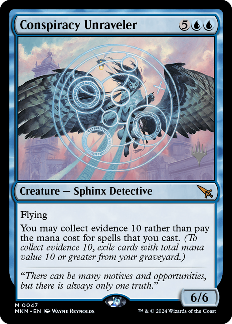 Conspiracy Unraveler (Promo Pack) [Murders at Karlov Manor Promos]-1
